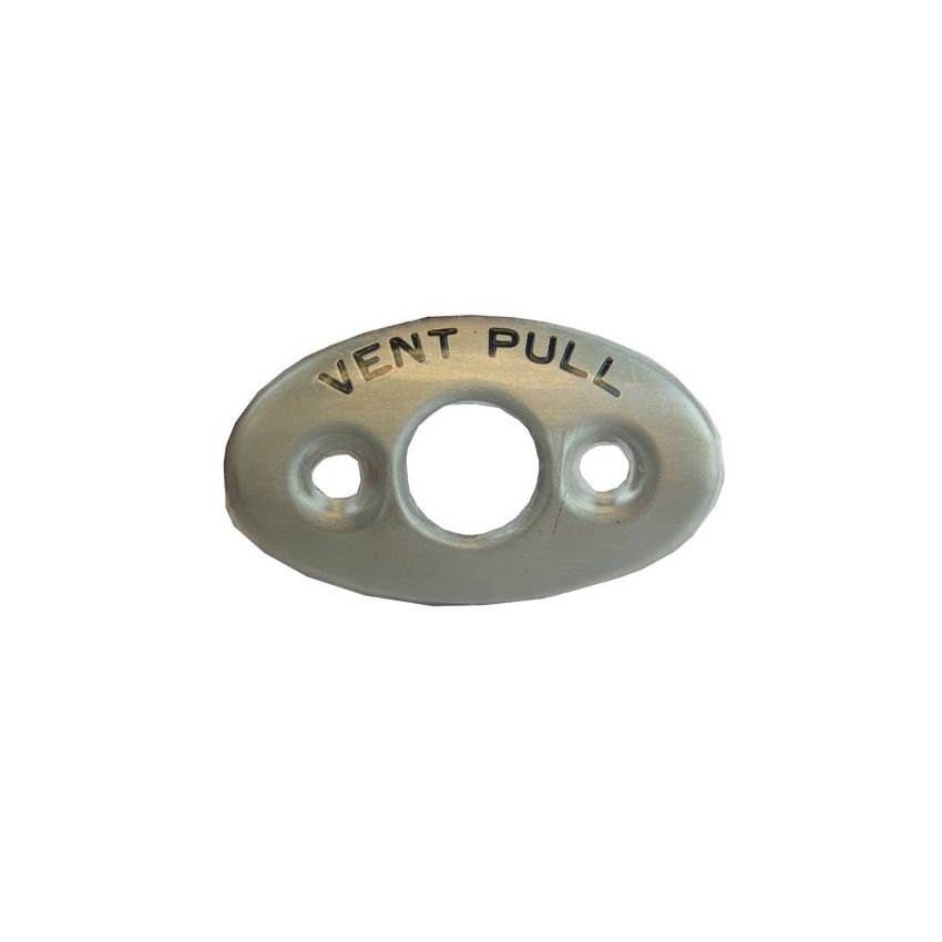 VENT PULL ESCUTCHEON:  TR2, TR3A