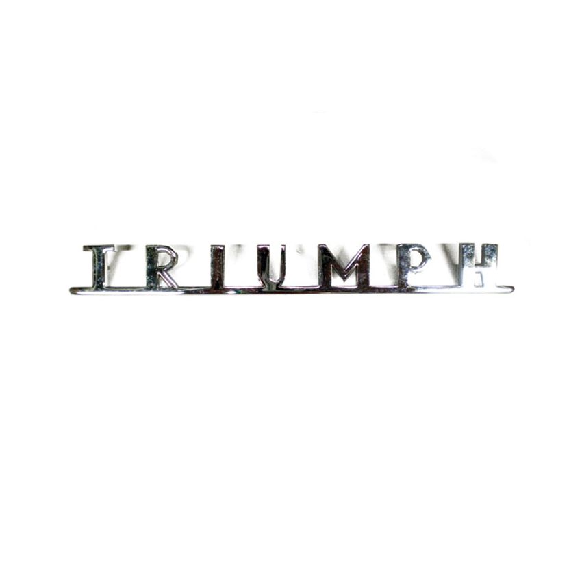 REAR TRIUMPH BADGE:  TR2, TR3, TR3A