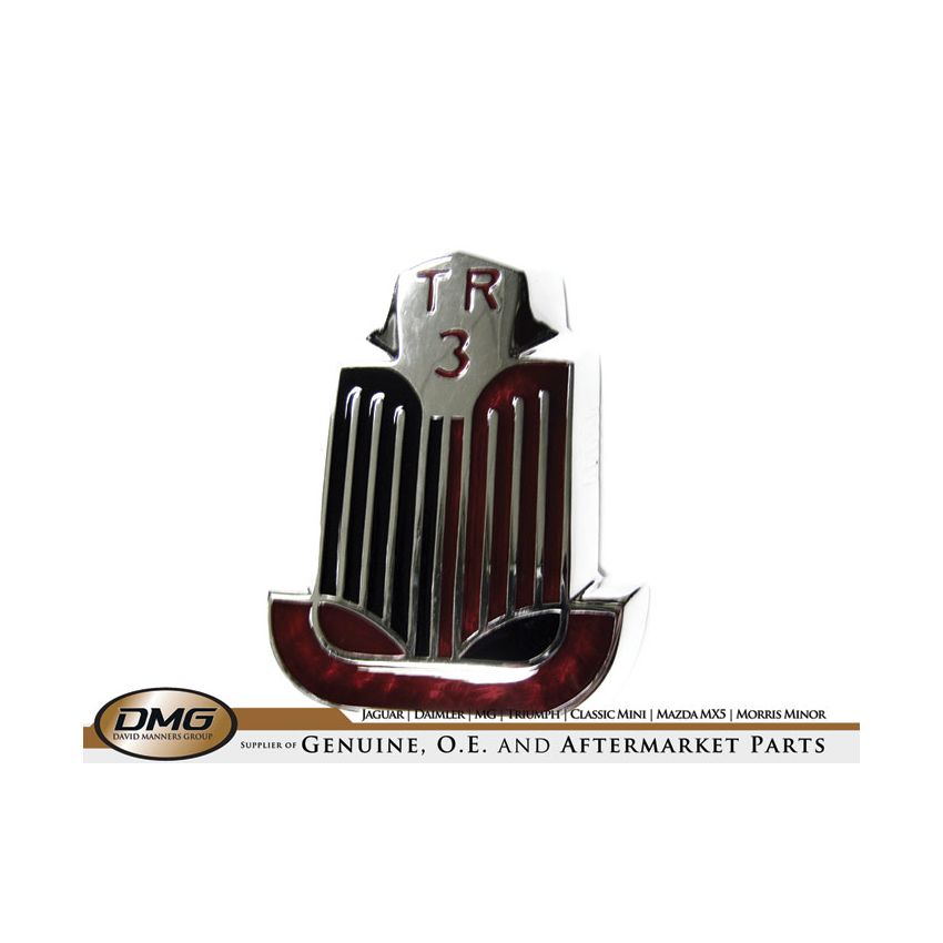 MEDALLION RED/BLACK:  TR3A