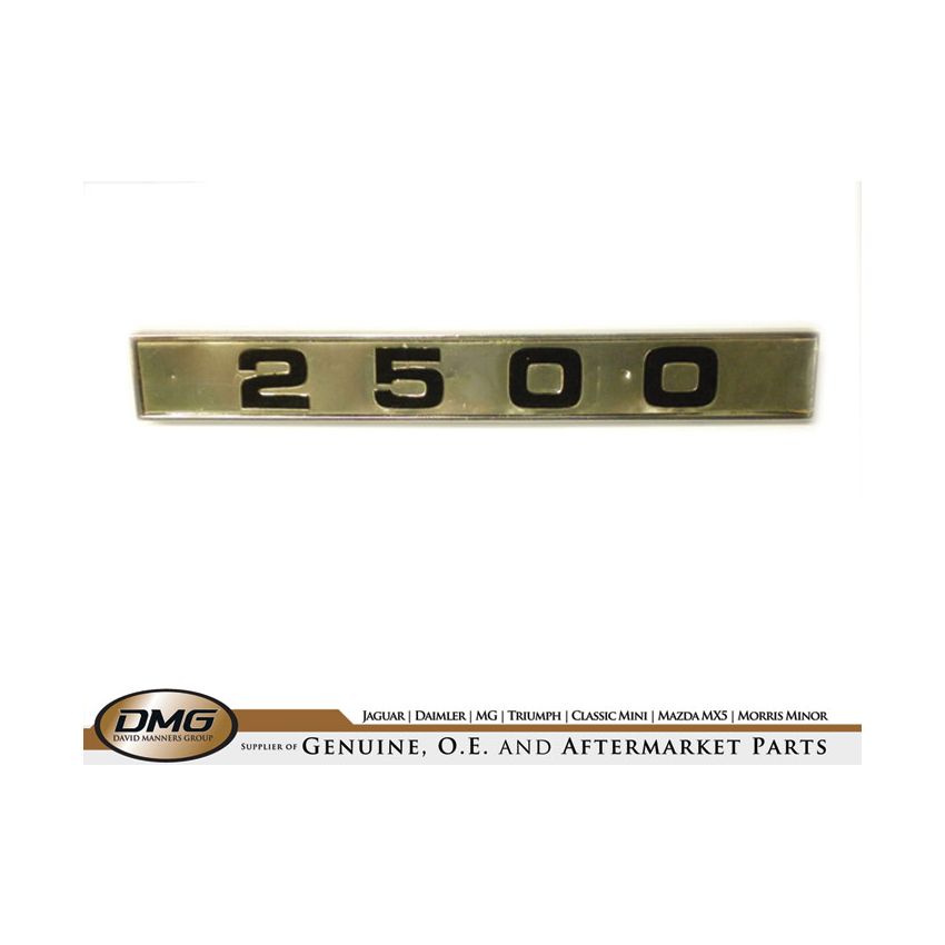 REAR WING BADGE:  T2500, TR5