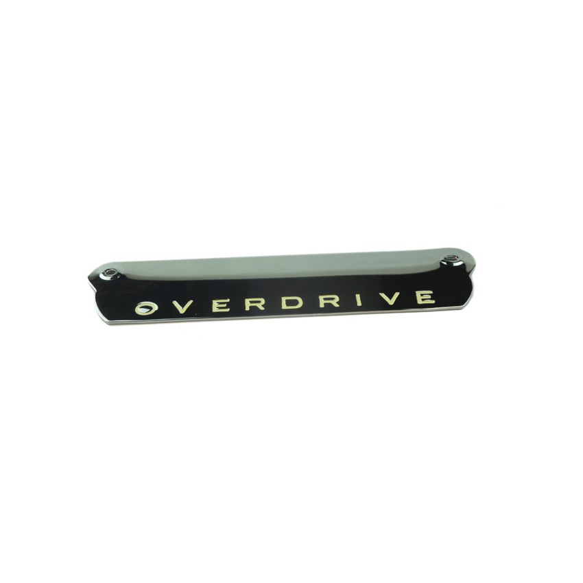 OVERDRIVE BADGE (CREAM):  TR5, TR250