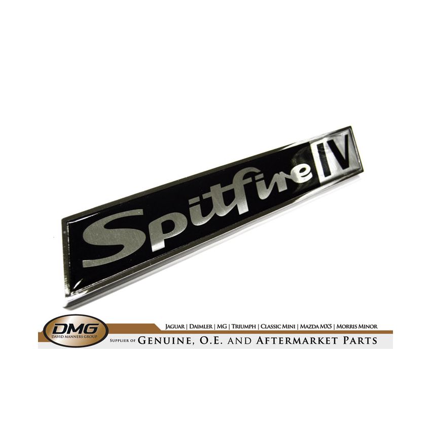 BONNET BADGE:  SPITFIRE MKIV