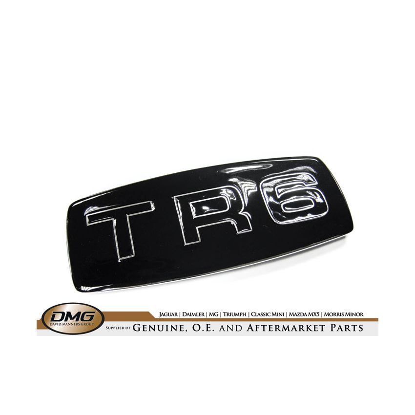 GRILLE BADGE (ENAMEL):  TR6