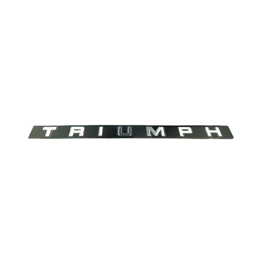 NAME PLATE (TRIUMPH):  TR6
