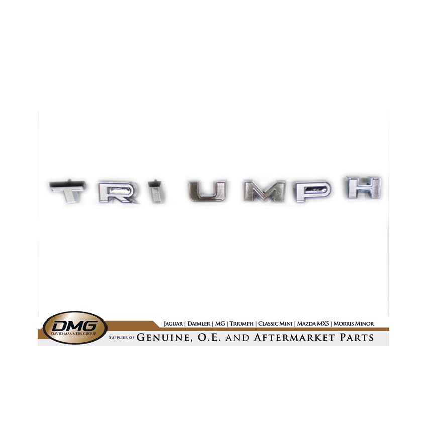 RIBBED LETTER SET:  TR3A