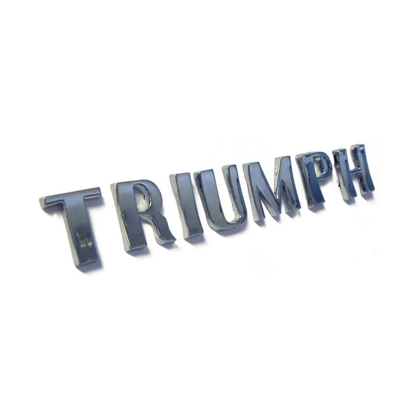 LETTER SET TRIUMPH:  TR2, TR3, TR3A, TR4, TR4A, SPITFIRE, GT6