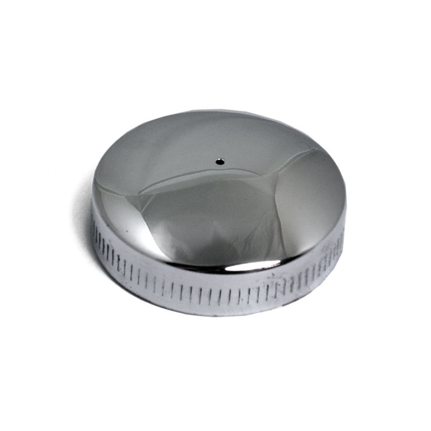 OIL CAP (CHROME PLATED):  MGB, AH, MIDGET, MM