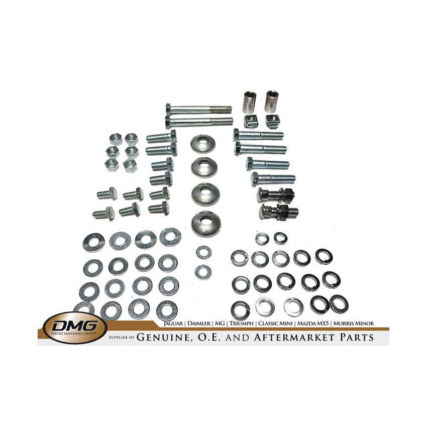 FITTING KIT RR BUMPER:  TR4, TR4A, TR5, TR250