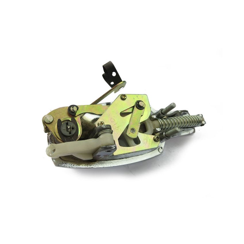 LH EXTERIOR DOOR HANDLE (CHROME):  GT6 M3, SPITFIRE 71-77