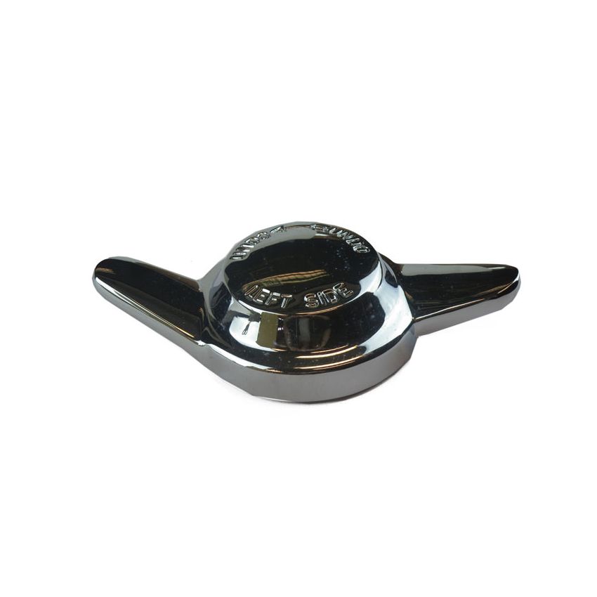 LH SPINNER (2-EARED) 8 TPI:  MGB, TR2, TR3A, TR5, TR6, AH, S&M