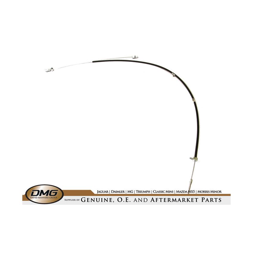 HANDBRAKE CABLE (STEEL WHEEL):  MGA, MGB ROADSTER 62-66