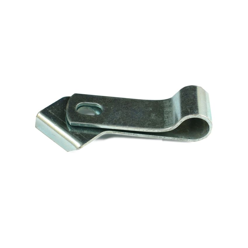 HANDBRAKE CABLE CLAMP:  MGB 62-74