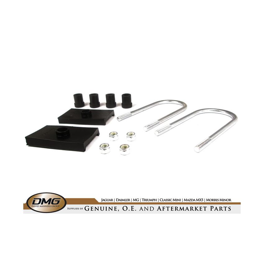 LEAF SPRING FIT KIT:  MGB BANJO AXLE