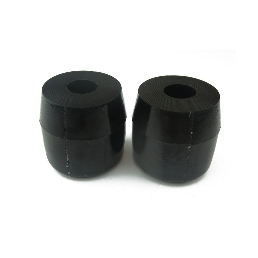 REAR BUMPSTOPS POLY:  MGB, MGC, MIDGET 62-80