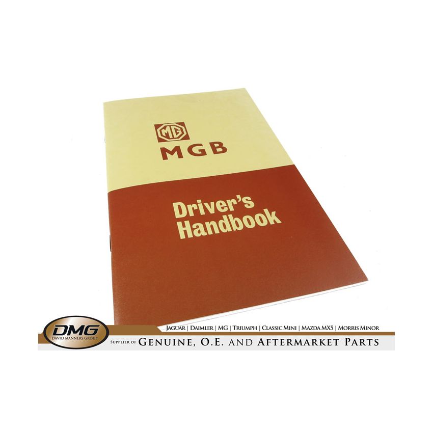 OWNERS HANDBOOK:  MGB & GT 63-68
