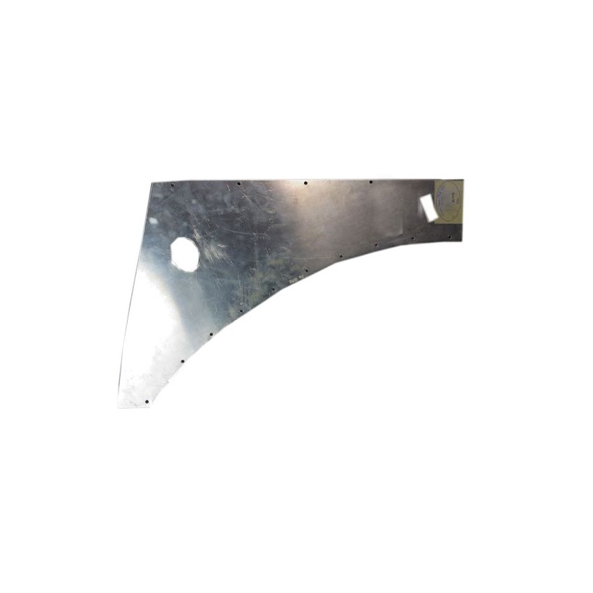 LH REAR SIDE PANEL (ALUMINIUM):  MORRIS MINOR TRAVELLER