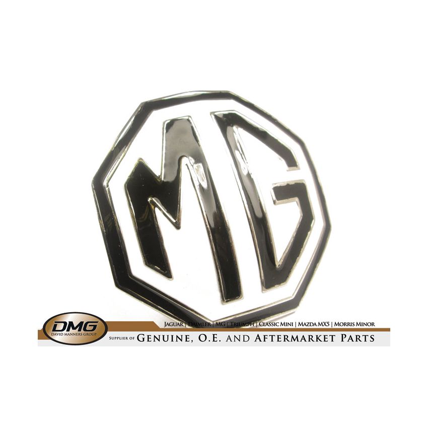 BADGE (BLACK/WHITE):  MGA