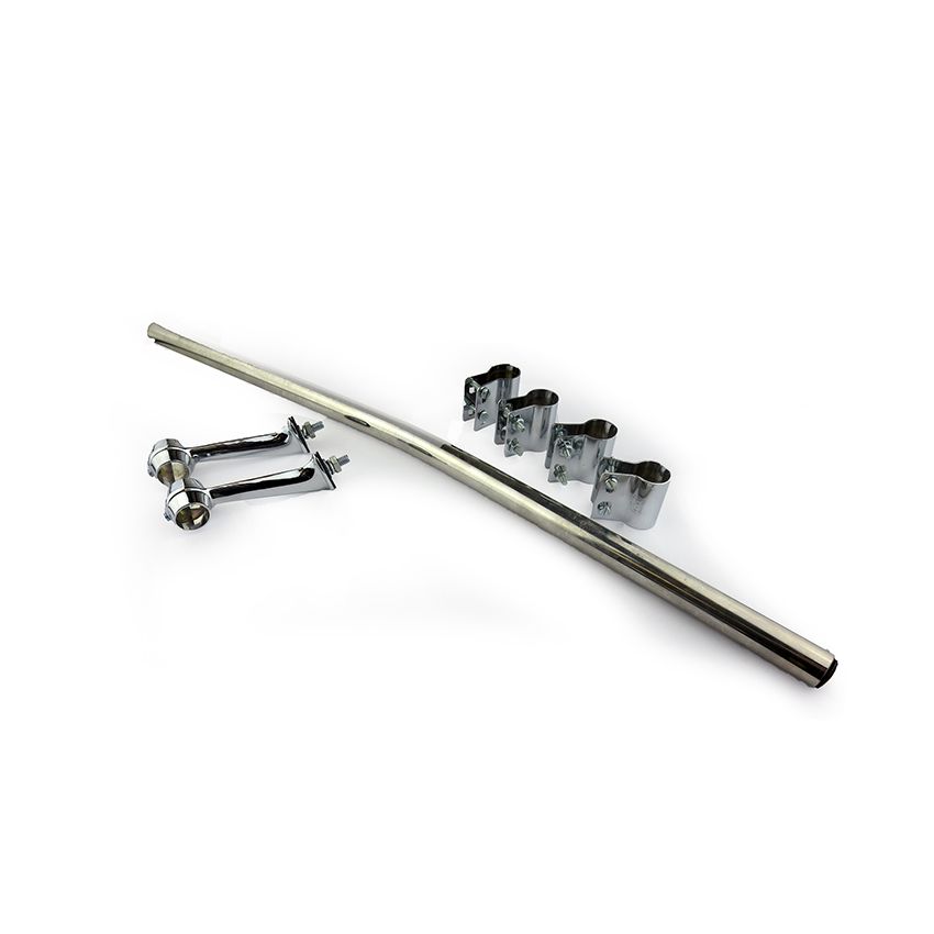 BADGE BAR (S/STEEL):  MORRIS MINOR ALL MODELS