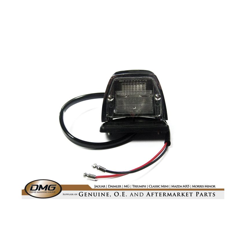 NUMBER PLATE LAMP (CHROME):  MGB, SPITFIRE, MIDGET USA