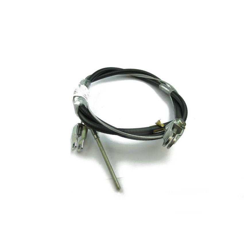 HANDBRAKE CABLE (WIRE WHEEL):  MGB 74-76