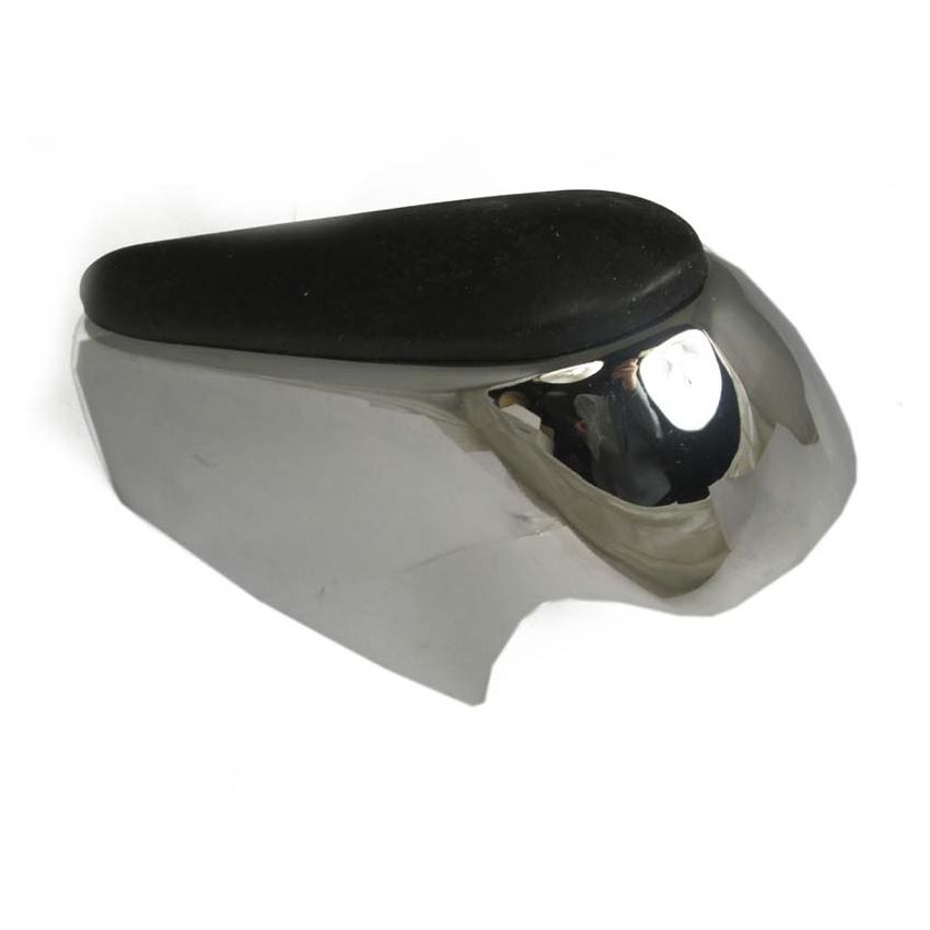 LH OVERRIDER (RUBBER-FACED):  MGB 70-74