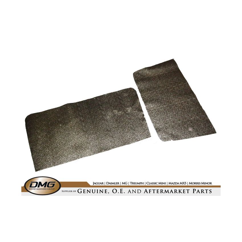 FELT UNDERBONNET 2-PIECE:  MGB, MGC