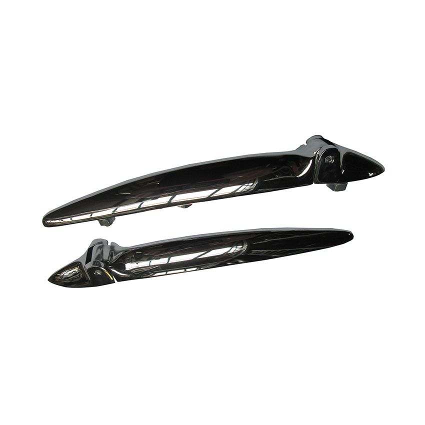 BOOT HINGE PAIR WITH NUTS: MORRIS MINOR