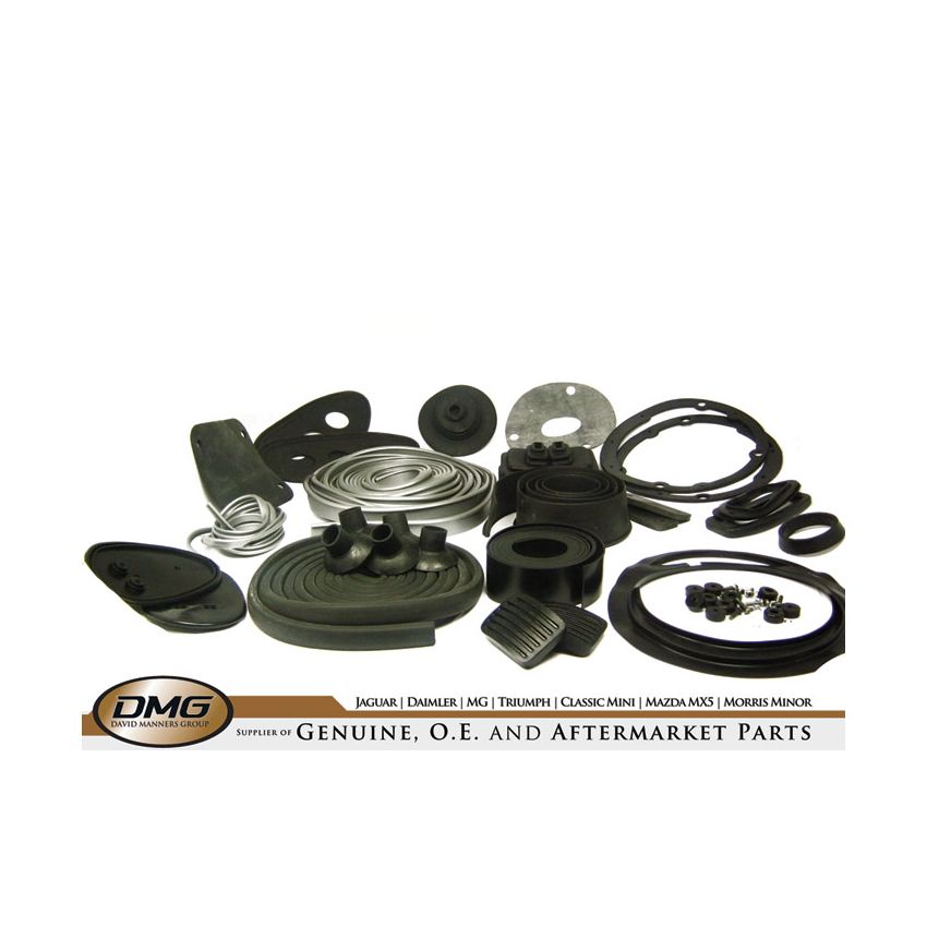 BODY RUBBER SET:  MGA 1500 ROADSTER