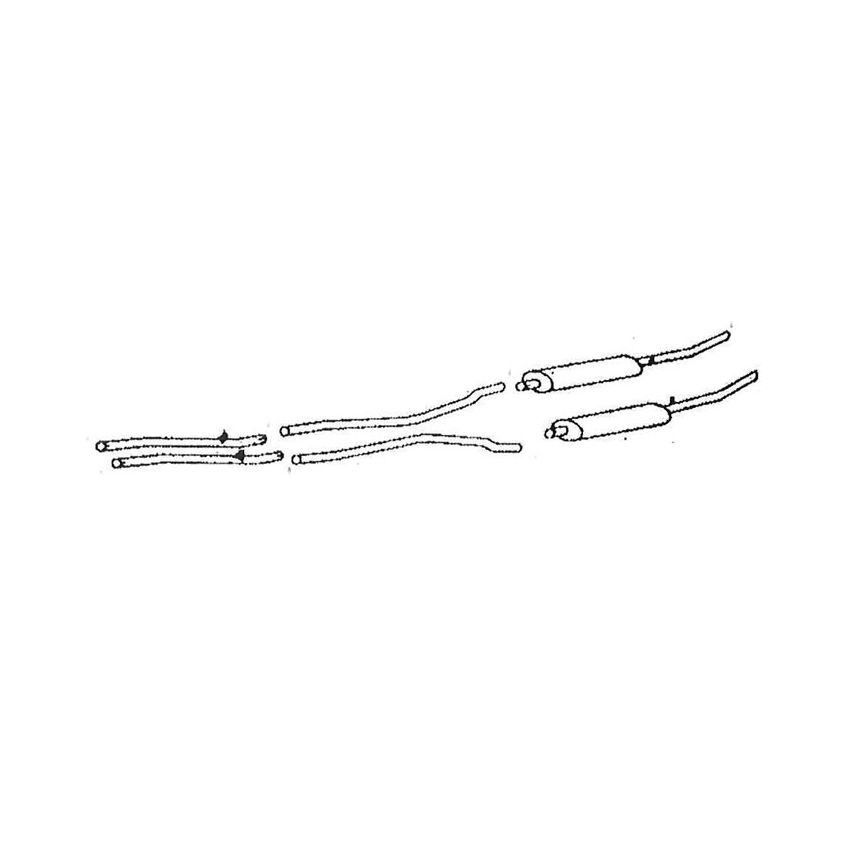 EXHAUST SYSTEM (SPORTS SYSTEM):  TR5, TR6