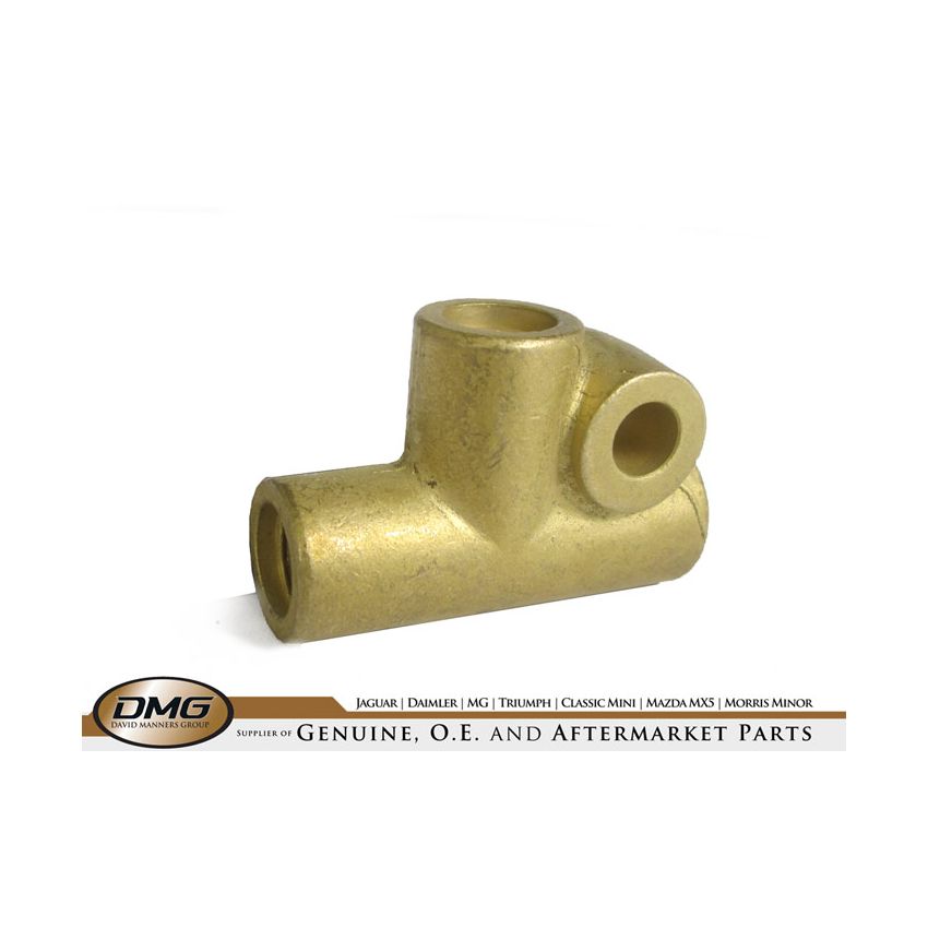 3-WAY UNION BRAKE PIPE:  MGC, TR3A, TR4, SPITFIRE