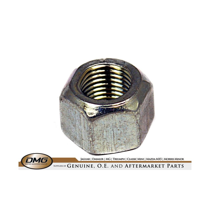 NUT - BRAKE DRUM WIRE WHEELS:  MGB