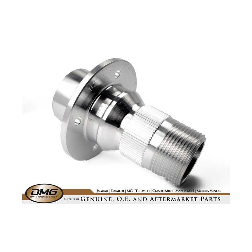 RH FRONT WIRE WHEEL HUB 8 TPI:  MGB 64-80 ROADSTER