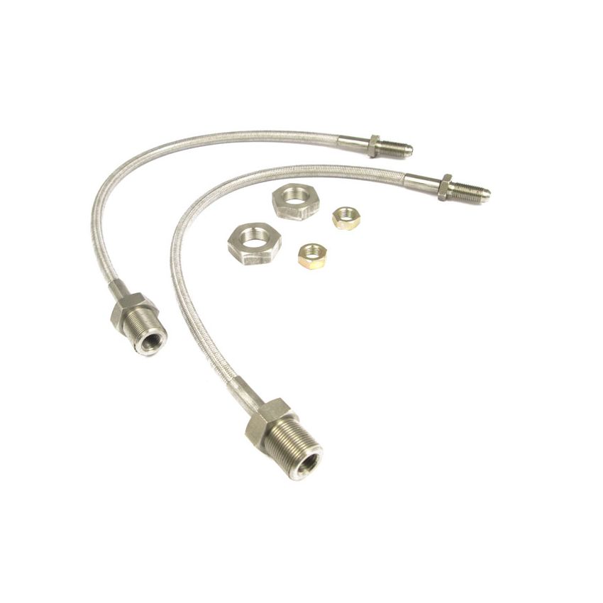 BRAKE HOSES BRAIDED: MARINA BRAKES  MM SAL CONV TRAV