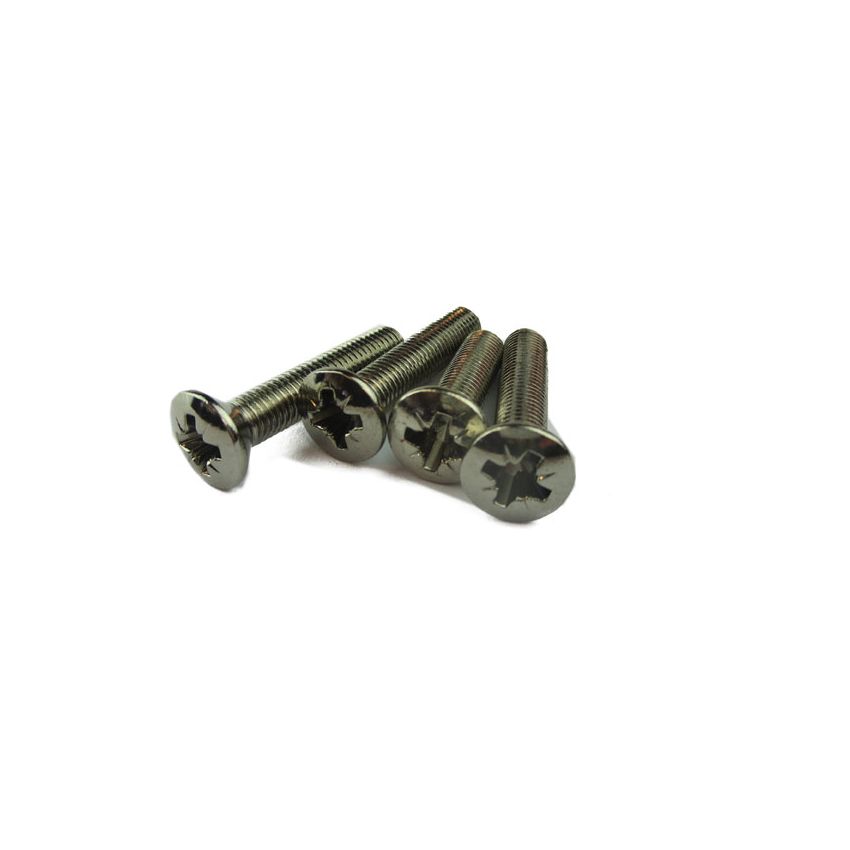 GEAR LEVER CONSOLE SCREWS (4 SYNCHRO):  MGB