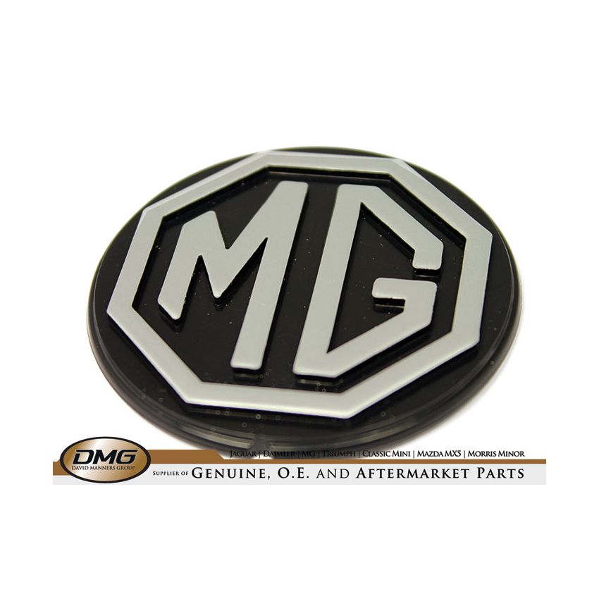 MG MOTIF SILVER/BLACK:  MGB