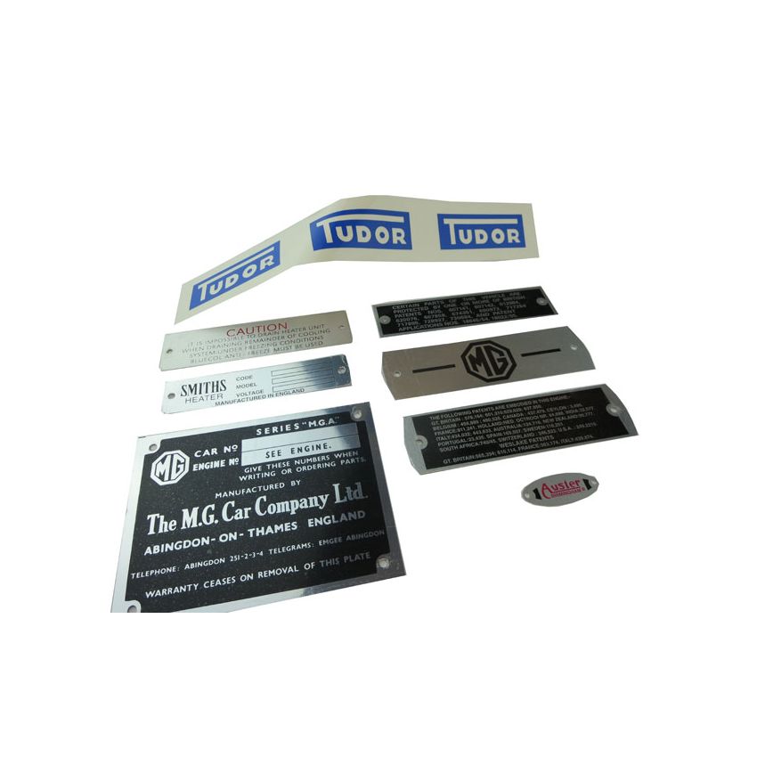 DECAL KIT:  MGA ROADSTER