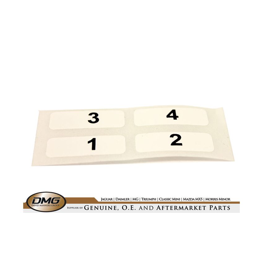 IGNITION CABLE NUMBER SET:  VARIOUS, MGB, MM