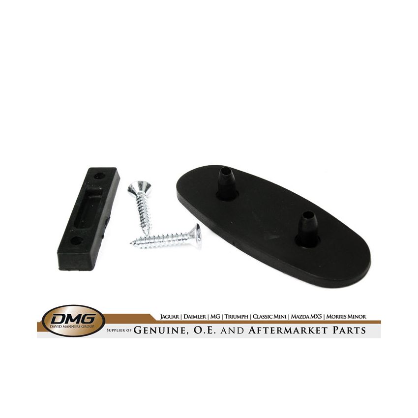 MIRROR MOUNTING PAD KIT:  MGB, SPITFIRE, S&M