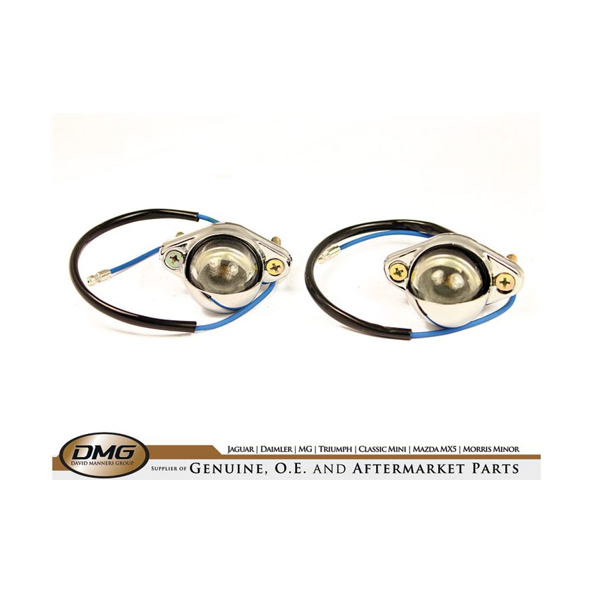NUMBER PLATE LAMPS L534:  MGB 62-73