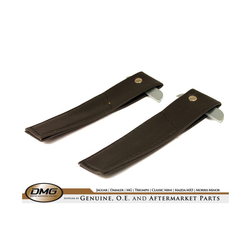 CHECK STRAPS BLACK:  S&M