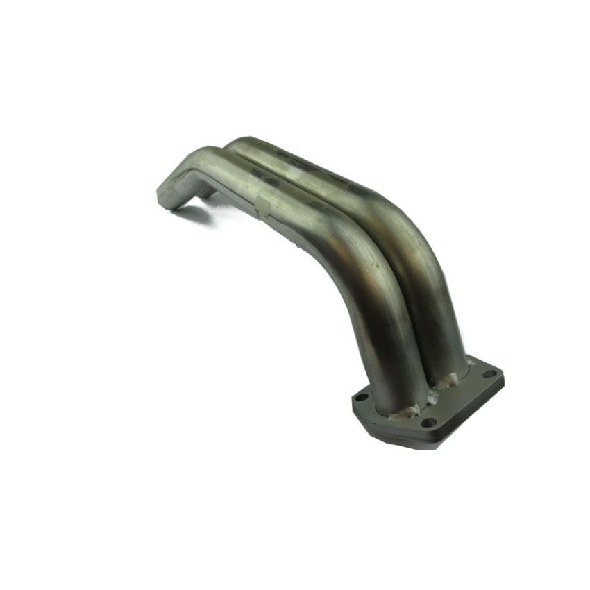 TWIN DOWN PIPE: STAINLESS STEEL -  TR4A, TR5, TR6