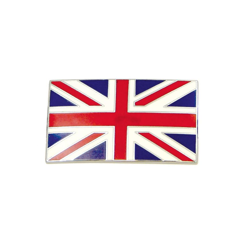 UNION JACK BADGE (ENAMEL SELF ADHESIVE):  VARIOUS
