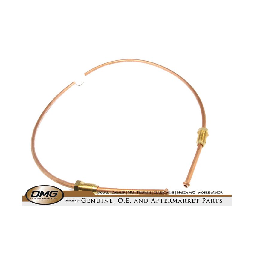 BRAKE PIPE SET LHD:  MGB CHROME BUMPER