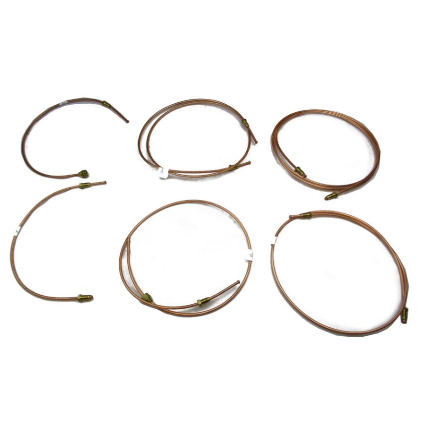 BRAKE PIPE SET LHD:  MGA 1600