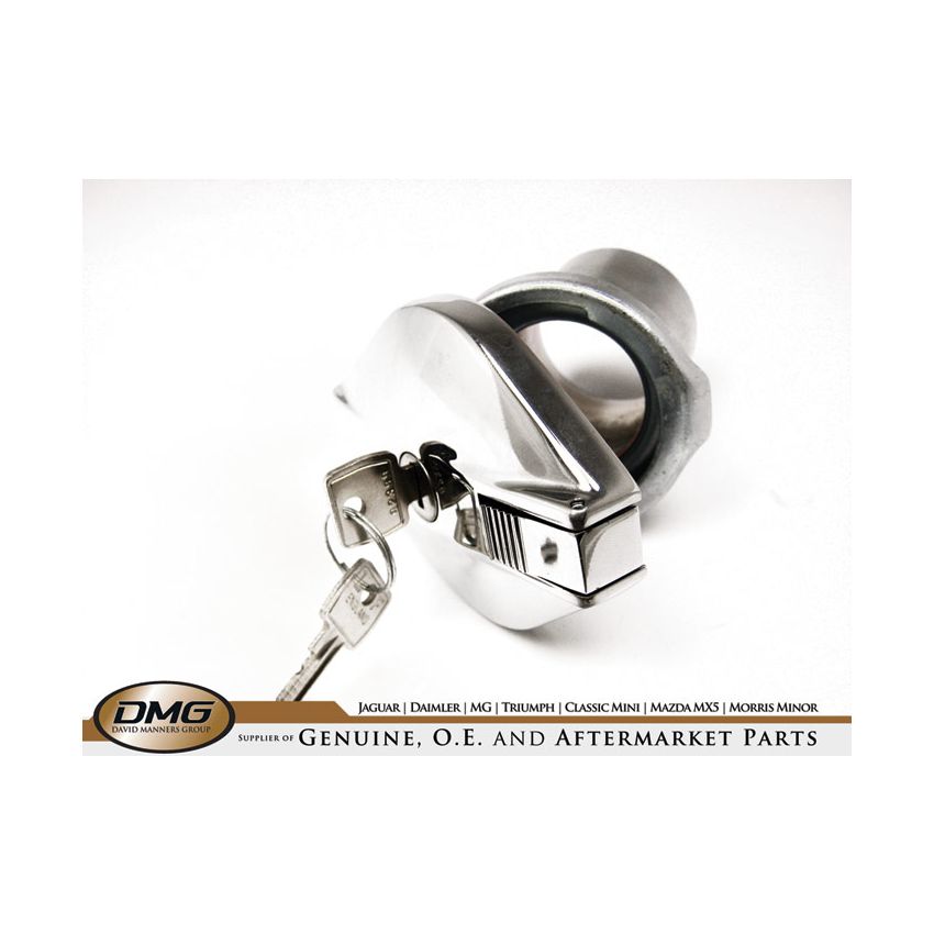 LOCKING PETROL CAP:  TR5, TR6, SPITFIRE