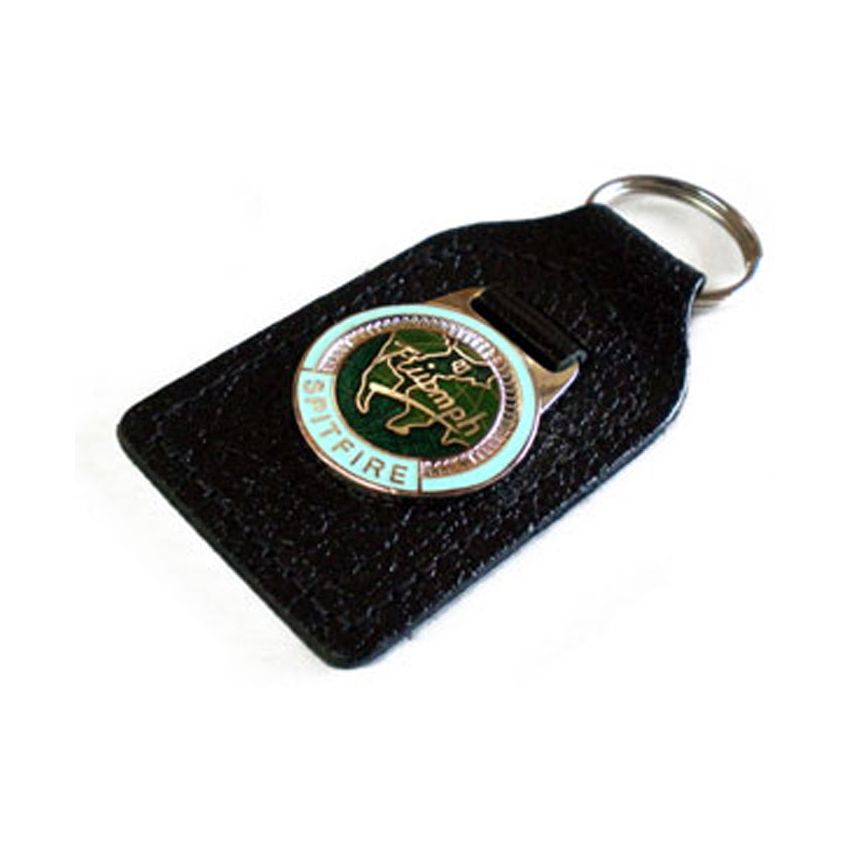 LEATHER KEYFOB:  SPITFIRE