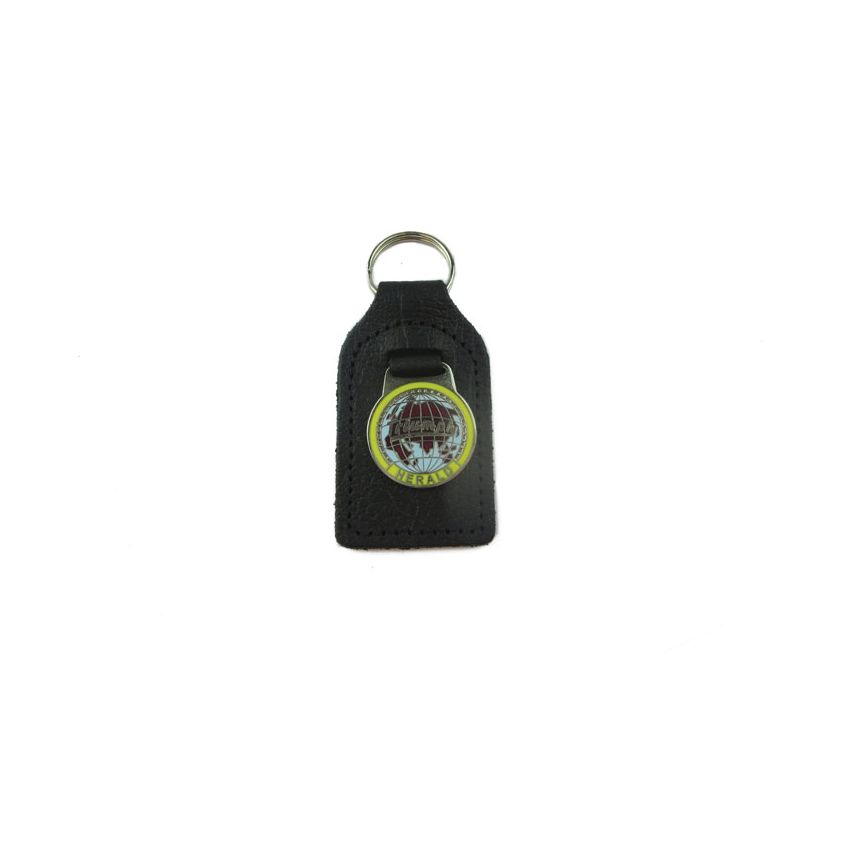 LEATHER KEYFOB:  HERALD