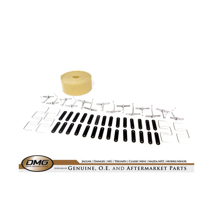 SEAT WEBBING KIT:  TR5, TR6