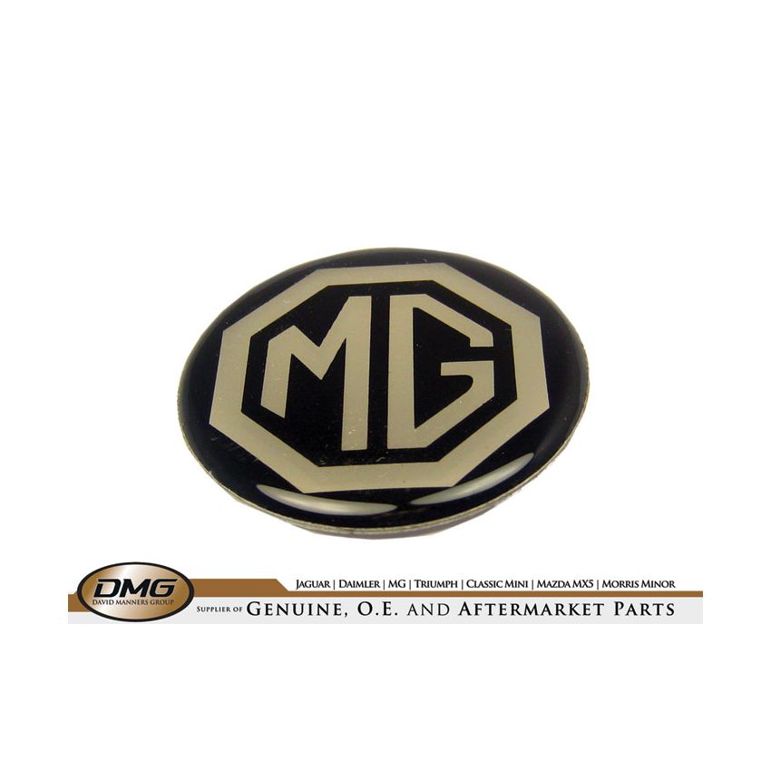 HUB CAP BADGE:  MG