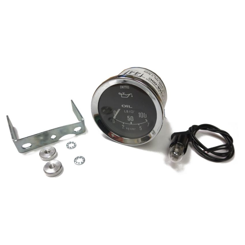 OIL GAUGE 52MM BLACK:  VARIOUS